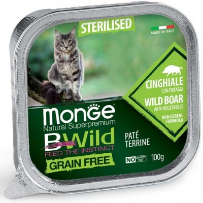 Monge Natural Super Premium Bwild Grain Free Formula Gatto