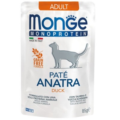 Monge Natural Superpremium Monoprotein Gatto adulto Anatra GR.