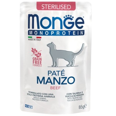 Monge naturale Superpremium Monoproteina Pisica sterilizate