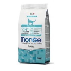Monge Natural Superpremium Monoprotein Gatto sterilizzato