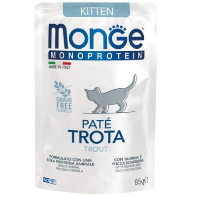 Monge Natural Superpremium Monoprotein Gatto Trota gr. 85