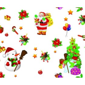 BLINKY TOVAGLIA IN PVC CHRISTMAS MT. 1,4X30 BLINKY TOVAGLIA IN PVC CHRISTMAS MT. 1,4X30