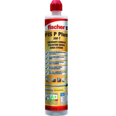 FISCHER ANCORANTE CHIMICO FIS P PLUS 300 T ML. 300