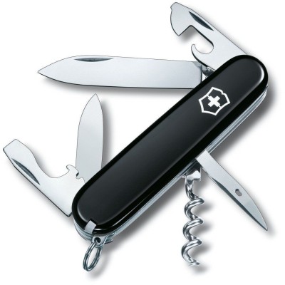 VICTORINOX SPARTAN SWISS MULTIPURPOSE KNIFE BLACK 1.3603.3B1 in