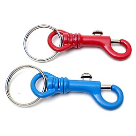 MOSCHETTONE PER CHIAVI SMALTATO GIREVOLE MM. 60