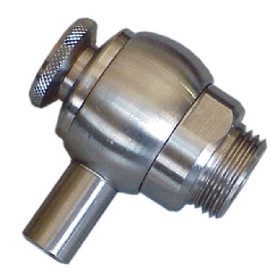 ROBINET DIN OȚEL INOXIDABIL PENTRU CONTAINER CU BUTON 3/8 ROBINET DIN OȚEL INOXIDABIL PENTRU CONTAINER CU BUTON 3/8