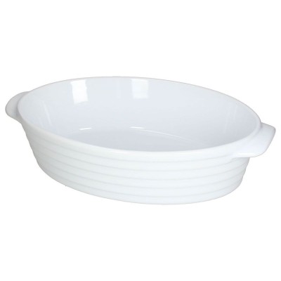 TOGNANA PIROFILA OVAL CERAMIC PL-COOK INELE CM. 34x22x8,5h.