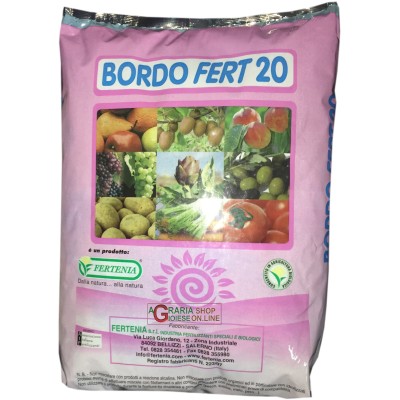 BORDOLESE EDGE FERT 20 CUCIMȘI FOLIAR PE BAZĂ DE CUPRU ȘI BOR