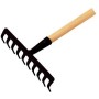 VIGOR GARDEN RAKE MANICAla CM. 125 PÂNĂ LA 16 DINȚI