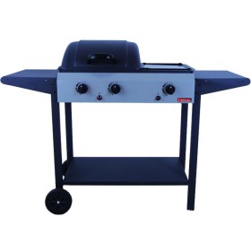 BARBECUES A GAS SANDRI AMERICA 3 FUOCHI IN ACCIAIO 7,5 KW