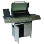 BARBECUES A GAS SANDRI BRASILE 4 FUOCHI ACCIAIO 16 KW