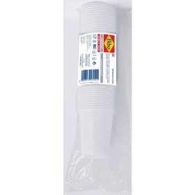 BIBO 50 BICCHIERI WHITE PLASTIC CC. 200
