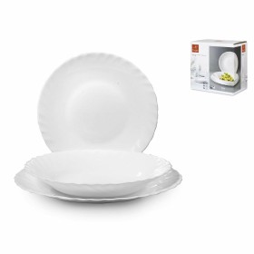 BORMIOLI SERVIZIO PIATTI DA TAVOLA PRIMA BIANCO PZ. 18