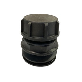 BUCCHI RACCORDO PER SERBATOIO CON GHIERA GUARNIZIONE E TAPPO