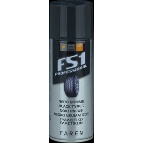 FAREN F51 RIVVIVANTE BLACK TIRES SPRAY ML. 400 FAREN F51 RIVVIVANTE BLACK TIRES SPRAY ML. 400