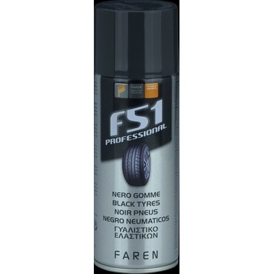 FAREN F51 RIVVIVANTE BLACK TIRES SPRAY ML. 400