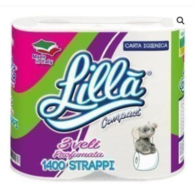 FOSCART hârtie igienică COMPACT LILLA 3 veli 4 role