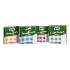 FOXY GRAN TAVOLA 43 TOVAGLIOLI 33x33 2 VELI ASORTATE HÂRTIE