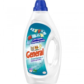 GENERAL DETERSIVO BUCATO LAVATRICE LIQUIDO FRESCHEZZA E 27