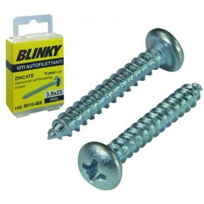 BLINKY ȘURUBURI AUTOFILETANTE GALVANIZATE BLISTERE MM. 3,5X19