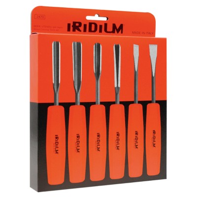 IRIDIUM SET 6 SGORBIE PER LEGNO