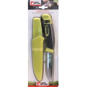 LUMINA MEU FOC SPORT CUȚIT MANICO JAUNE A LAMA FIXE LMF FK