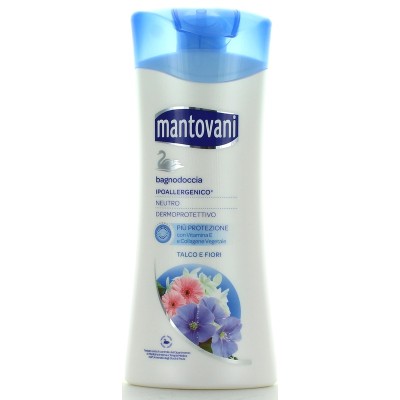 MANTOVANI BAGNOFOUMA TALC NEUTRU ȘI FLORI 400 ML