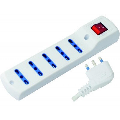 MULTI-SOCKET 5 PRIZE CU COMUTATOR. BIPASSO SP.90 16A