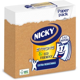 NICKY TOVAGLIOLI 33X33 3 VELI STRONG ECO FRIENDLY 30 PZ.