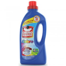OMINO BIANCO DETERSIVO BUCATO LAVATRICE LIQUIDO COLOR E 30
