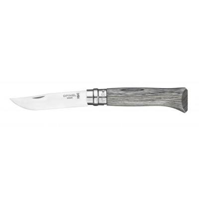 OPINEL INOX N. 8 LIMITED EDITION CON MANICO LAMELLE GRIGIO