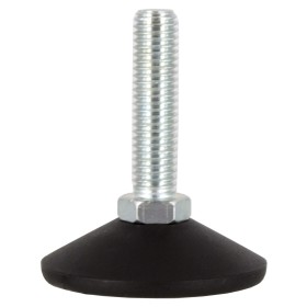 PIEDINO REGOLABILE ZINCATO MA10 x DIAMETRO MM. 35