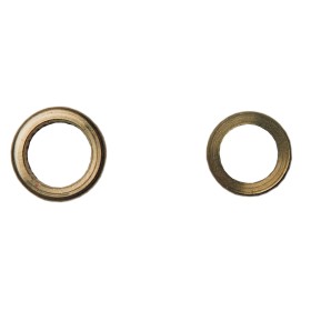 RONDELLE IN OTTONE MM. 9 PZ. 10