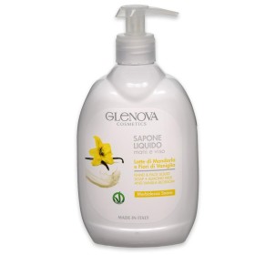 SAPONE LIQUIDO MANI E VISO LATTE DI MANDORLA E FIORI DI