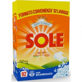 SOLE DETERSIVO BUCATO IN POLVERE BIANCO SPLENDENTE CON