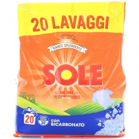 detergent SOLE DE RUFE LAVMASINA DE REUMPLERE LUCIOS ALB