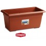 STEFANPLAST FIORIERA RETTANGOLARE MEDITERRANEO TERRACOTTA cm. 80