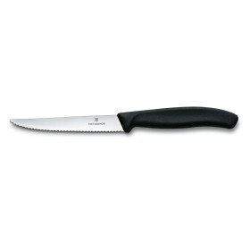 VICTORINOX COLTELLO BISTECCA LAMA SEGHETTATA A PUNTA CLASSIC