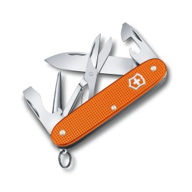 VICTORINOX MULTIUSO PIONEER MM. 93 GUANCE ALOX STEEL ARANCIO