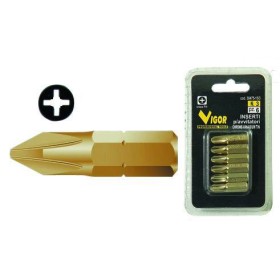 VIGOR INSERTI PER AVVITATORI CRV CROCE N. 1 PH PZ. 6