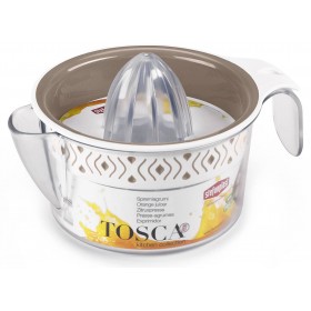 Spremiagrumi Tosca manuale graduato Bianco/Tortora chiaro cm.
