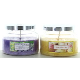 ALADINO LUMÂNARE PARFUMATĂ ÎN BOLUL DE ZAHĂR DIN STICLĂ - 1