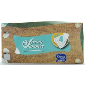 CLEAN HÂRTIE WHITE VELINE 80 PZ.4 VELI