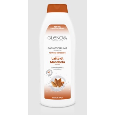 GLENOVA BAGNOSCHIUMA FORMULA BENESSERE LATTE DI MANDORLA 750 ML