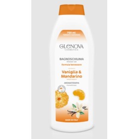 GLENOVA BAGNOSCHIUMA FORMULA BENESSERE VANIGLIA & MANDARINO 750