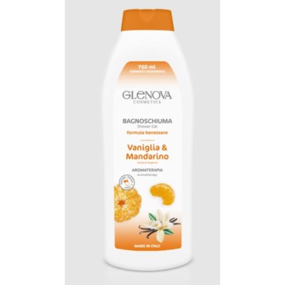 GLENOVA BAGNOSCHIUMA FORMULA BENESSERE VANIGLIA & MANDARINO 750