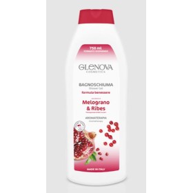 GLENOVA BAGNOSCHIUMA FORMUULA BENESSERE RODIE & COACĂZ 750 ML