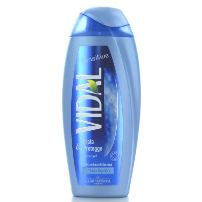 VIDAL DOCCIA 250 ML.SENTITIVE TALCO