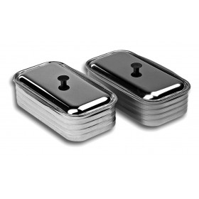 CADA DIN OTEL INOXIDABIL SET CU POLONICUL PENTRU BUCATARIE 4 1/2