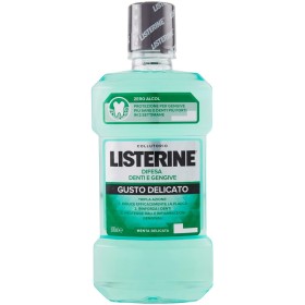 LISTERINE COLLUTORIO DIFESA DENTIEGENGIVE GUSTO DELICATO MENTA DELICATA ZERO ALCOL 500 ML LISTERINE COLLUTORIO DIFESA DENTIEGENGIVE GUSTO DELICATO MENTA